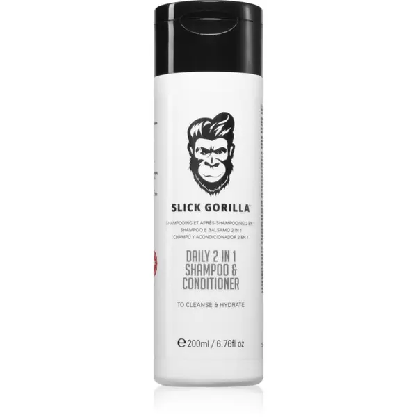 Slick Gorilla Slick Gorilla Daily 2 in 1 Shampoo & Conditioner шампоан и балсам 2 в1 200 мл.