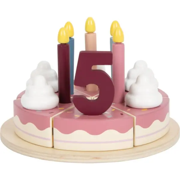 Small foot Small foot Birthday Cake Tasty играчка от дърво 3 y+ 23 бр.