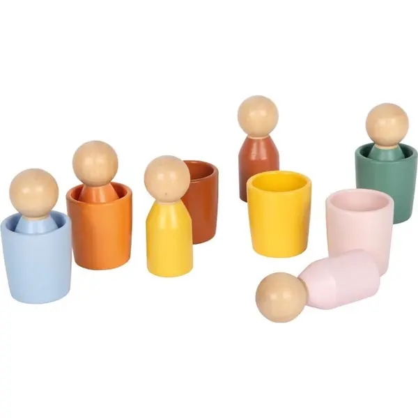 Small foot Small foot Montessori комплект играчки от дърво 12m+ 12 бр.