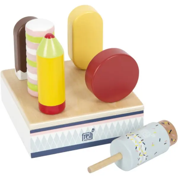 Small foot Small foot Wooden Popsicle Set Fresh комплект играчки за деца 3 y+ 1 бр.