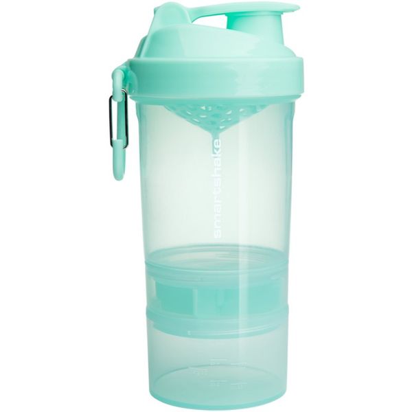 Smartshake Smartshake Original2GO спортен шейкър + контейнер боя Mint Green 600 мл.