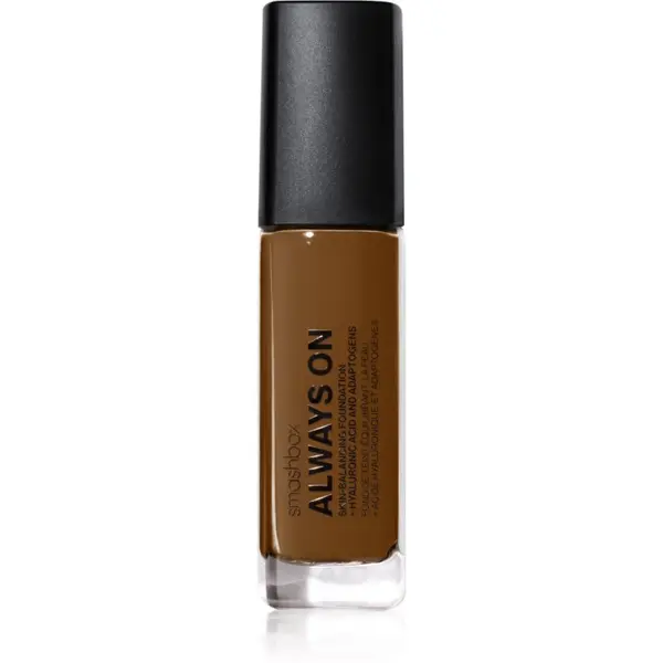 Smashbox Smashbox Always On Skin Balancing Foundation дълготраен фон дьо тен цвят D10 O - LEVEL-ONE DARK WITH AN OLIVE UNDERTONE 30 мл.