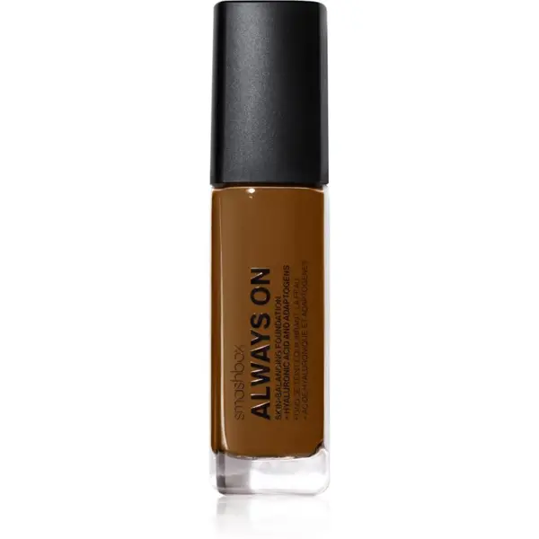 Smashbox Smashbox Always On Skin Balancing Foundation дълготраен фон дьо тен цвят D30W - LEVEL-THREE DARK WITH A WARM UNDERTONE 30 мл.