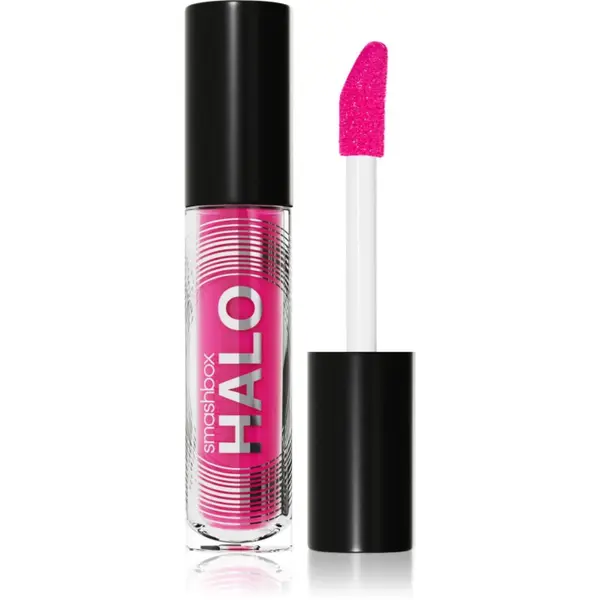 Smashbox Smashbox Halo Plump + Glow Lip Gloss хидратиращ блясък за устни за обем на устните цвят Aura 4.6 мл.