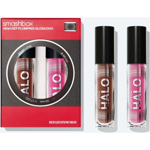Smashbox Smashbox Holiday High-Def Plumping Gloss Duo подаръчен комплект за устни