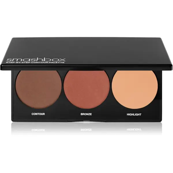 Smashbox Smashbox Step-By-Step Contour Palette контурираща палитра за лице цвят Deep 8.68 гр.