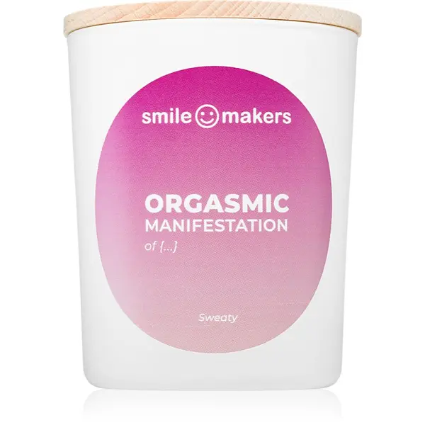 Smile Makers Smile Makers Orgasmic Manifestations ароматна свещ Sweaty 180 гр.