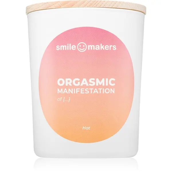 Smile Makers Smile Makers Orgasmic Manifestations Hot ароматна свещ Hot 180 гр.
