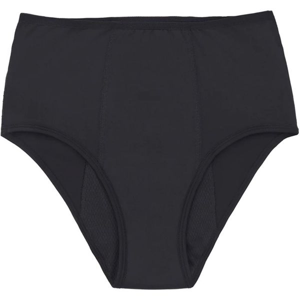 Snuggs Snuggs Period Underwear Night: Heavy Flow Black менструални бикини от плат за силна менструация размер L 1 бр.
