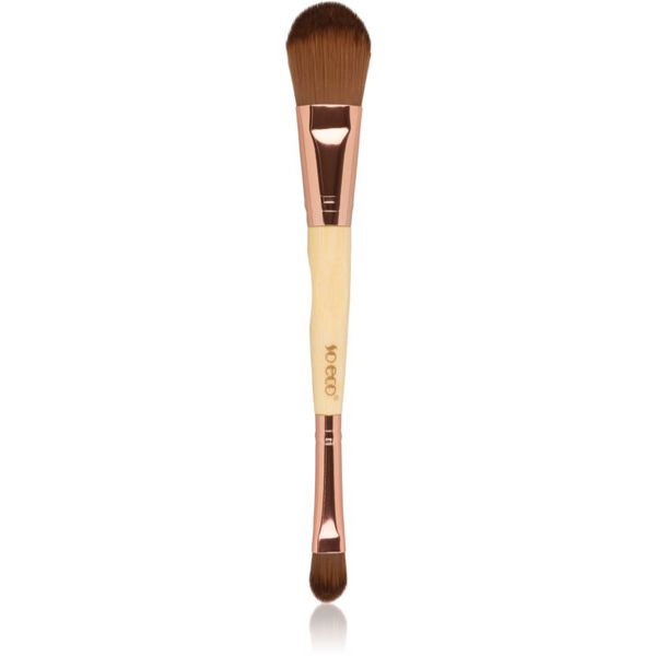 So Eco So Eco Foundation & Concealer Duo Четка за фон дьо тен и коректор двустранен 1 бр.