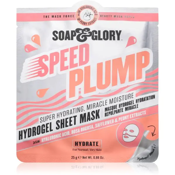 Soap & Glory Soap & Glory Speed Plump платнена маска 25 гр.