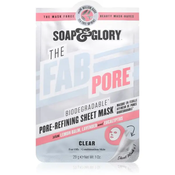 Soap & Glory Soap & Glory The Fab Pore платнена маска 29 гр.