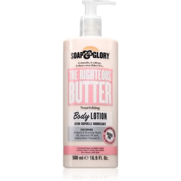 Soap & Glory Soap & Glory The Righteous Butter тоалетно мляко за тяло 500 мл.