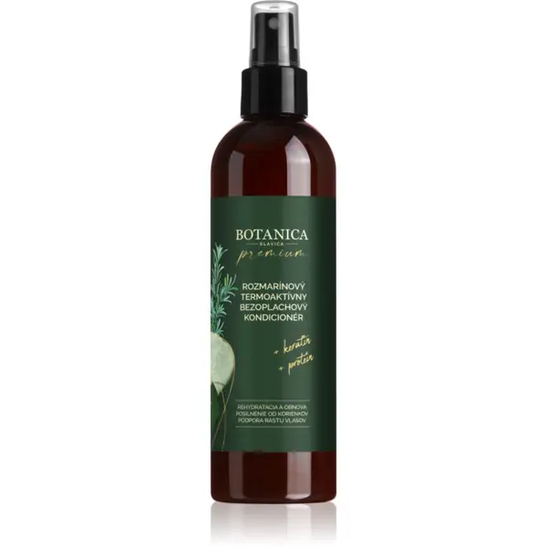 Soaphoria Soaphoria Botanica Slavica Rosemary Protective Leave-In Conditioner термозащитен спрей за оформяне с преса и маша 150 мл.