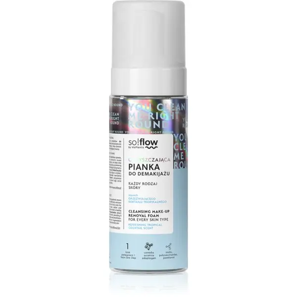 so!flow so!flow Cleansing Make-Up Removal Foam нежна почистваща пяна 170 мл.