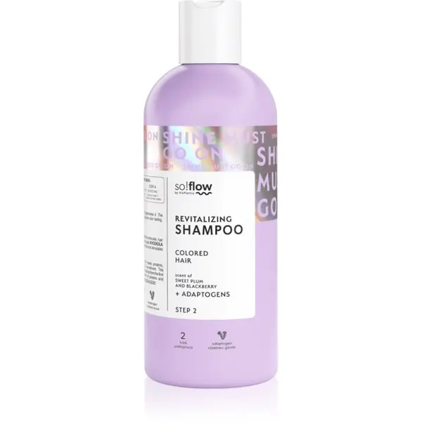 so!flow so!flow Coloured Hair Revitalizing Shampoo възстановяващ шампоан за боядисана коса 400 мл.