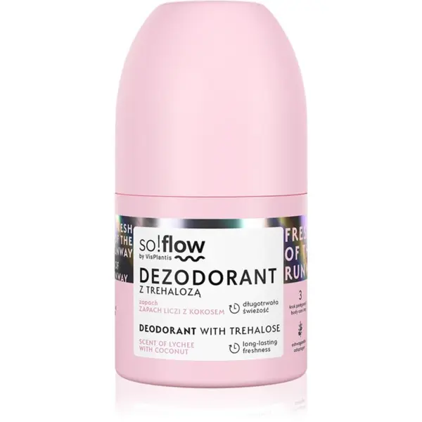 so!flow so!flow Deodorant рол-он за жени Scent Of Lychee with Coconut 50 мл.