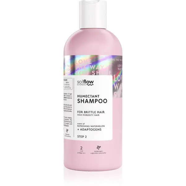 so!flow so!flow High Porosity Hair Humectant Shampoo шампоан за крехка и стресирана коса 400 мл.