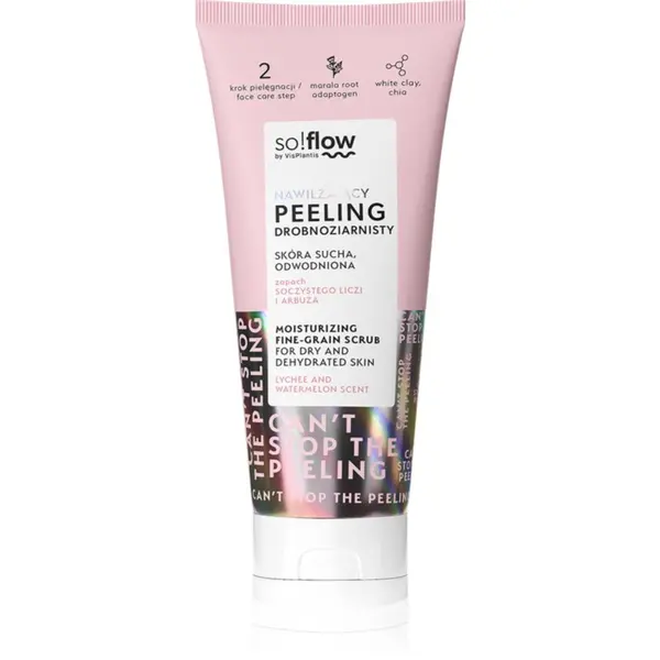 so!flow so!flow Moisturizing Face Peeling почистващ пилинг за тяло 75 мл.