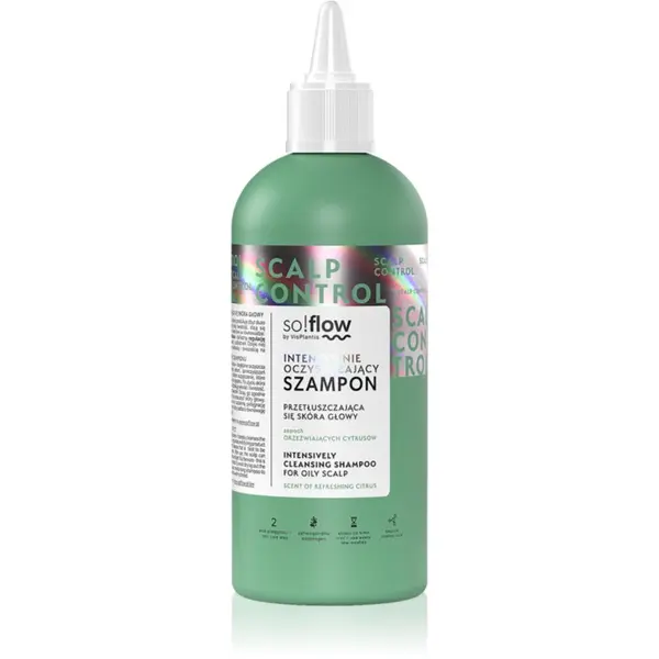 so!flow so!flow Oily Scalp Intensively Cleansing Shampoo почистващ шампоан за мазна кожа на скалпа 200 мл.