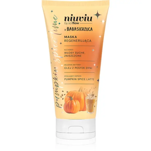 so!flow so!flow Pumpkin Time Regenerating Mask регенерираща маска за суха и изтощена коса 200 мл.