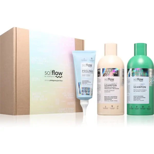 so!flow so!flow Scalp Detox & Deep Cleansing Set подаръчен комплект за мазна кожа на скалпа