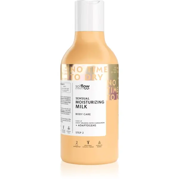 so!flow so!flow Sensual Moisturizing Shower Milk тоалетно мляко за тяло Orange With Cardamom 400 мл.