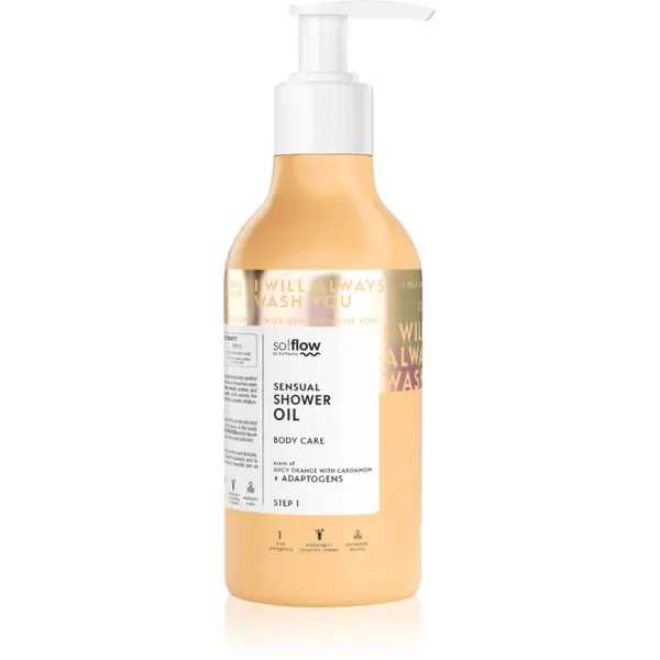 so!flow so!flow Sensual Shower Oil душ масло за суха кожа Orange with Cardamom 400 мл.