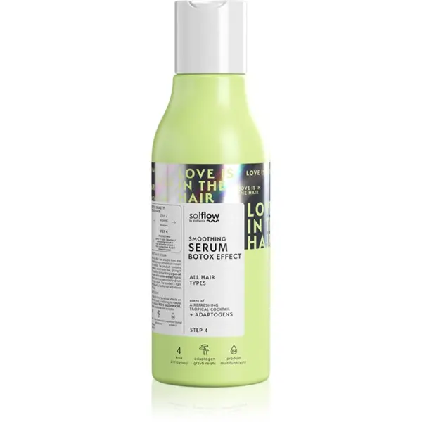 so!flow so!flow Smoothing Serum Botox Effect изглаждащ серум за всички видове коса 150 мл.