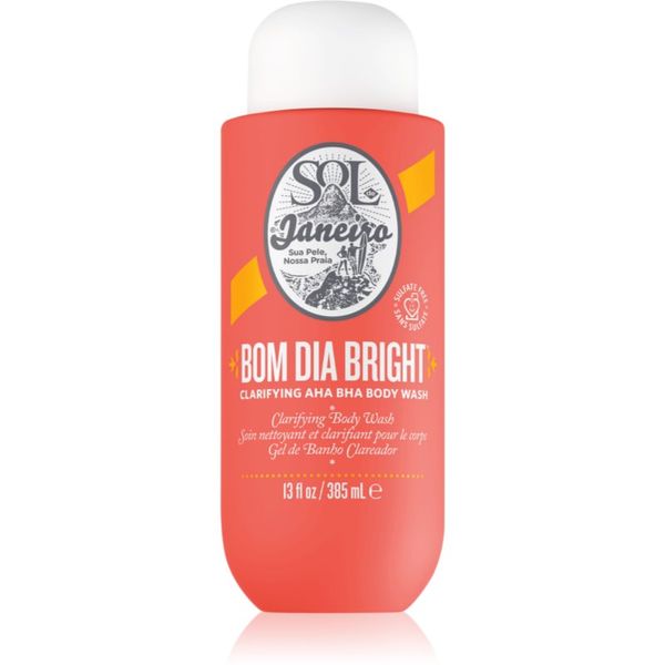 Sol de Janeiro Sol de Janeiro Bom Dia™ Bright Body Wash ексфолиращ душ-гел с изглаждащ ефект 385 мл.