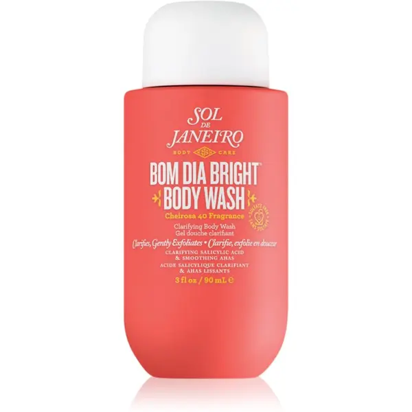 Sol de Janeiro Sol de Janeiro Bom Dia™ Bright Body Wash ексфолиращ душ-гел с изглаждащ ефект 90 мл.