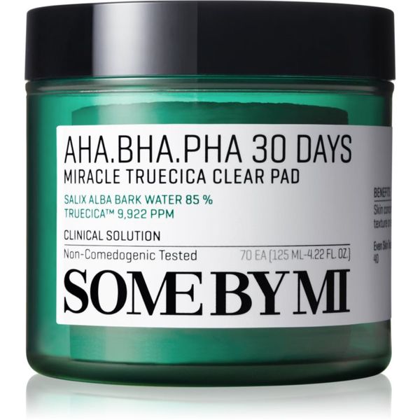 Some By Mi Some By Mi AHA∙BHA∙PHA 30 Days Miracle почистващи тампони за проблемна кожа, акне 70 бр.