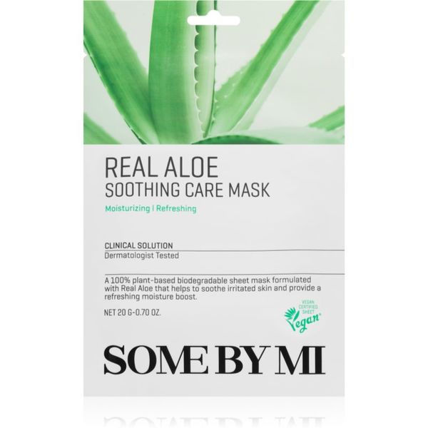 Some By Mi Some By Mi Clinical Solution Aloe Soothing Care Mask успокояваща платнена маска 20 гр.