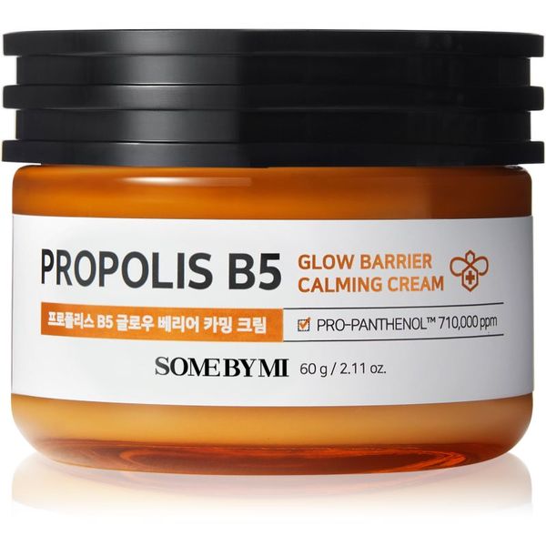 Some By Mi Some By Mi Propolis B5 Glow Barrier успокояващ и хидратиращ крем възстановяващ кожната бариера 60 гр.