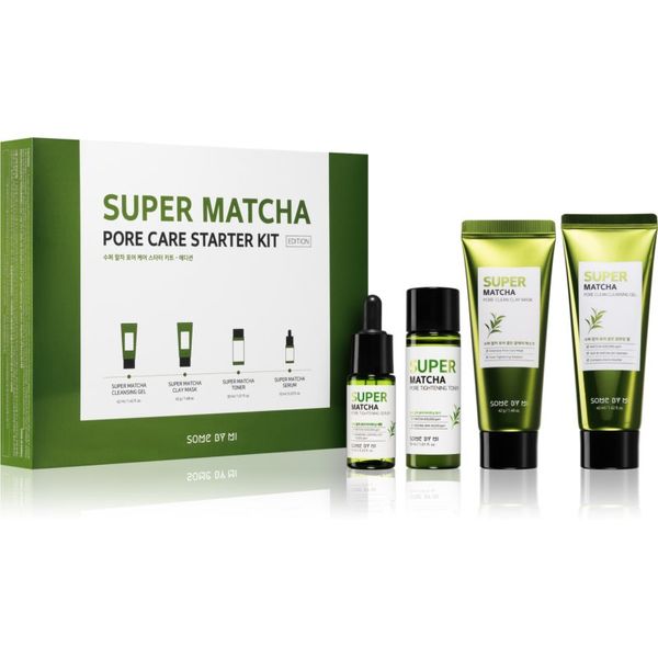 Some By Mi Some By Mi Super Matcha Pore Care подаръчен комплект (за стягане на порите и матов ефект)