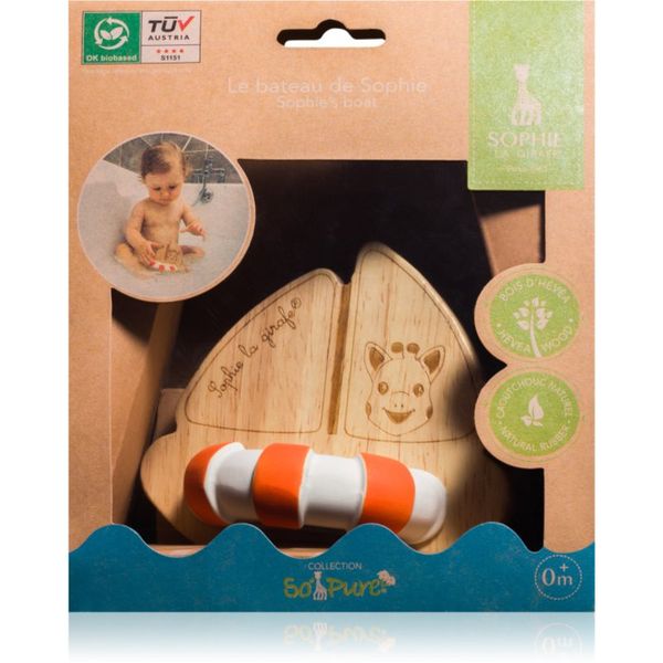 Sophie La Girafe Sophie La Girafe Vulli Boat играчка за вода с гризалка 0m+ 1 бр.
