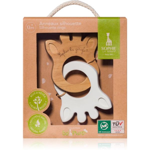 Sophie La Girafe Sophie La Girafe Vulli Silhouette Teething Rings гризалка 0m+ 1 бр.