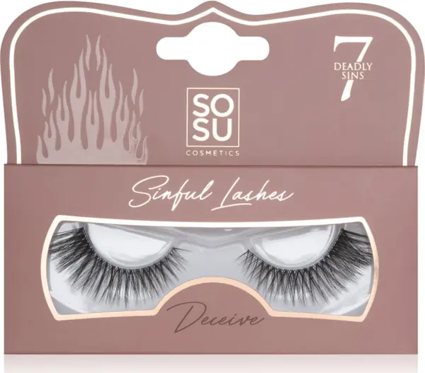 SOSU Cosmetics SOSU Cosmetics 7 Deadly Sins Lashes изкуствени мигли Deceive 1 бр.