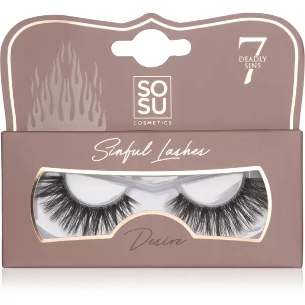 SOSU Cosmetics SOSU Cosmetics 7 Deadly Sins Lashes изкуствени мигли Desire 1 бр.