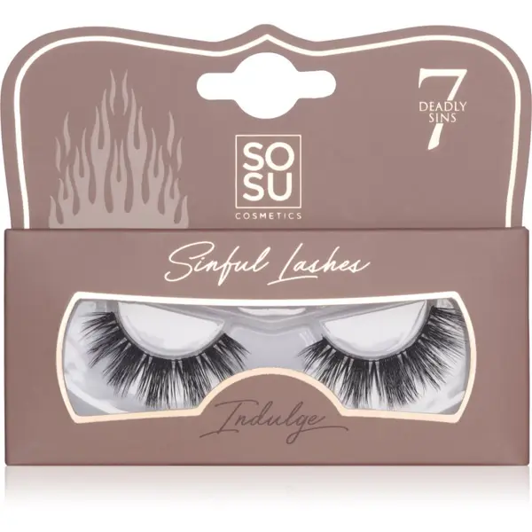 SOSU Cosmetics SOSU Cosmetics 7 Deadly Sins Lashes изкуствени мигли Indulge 1 бр.