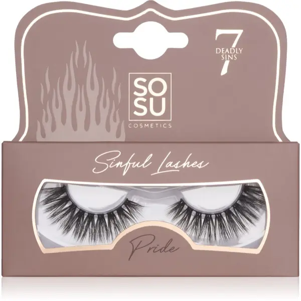 SOSU Cosmetics SOSU Cosmetics 7 Deadly Sins Lashes изкуствени мигли Pride 1 бр.