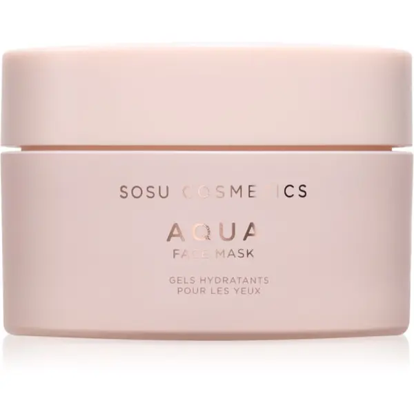 SOSU Cosmetics SOSU Cosmetics Aqua Face Mask интензивна хидратираща маска за лице 50 гр.