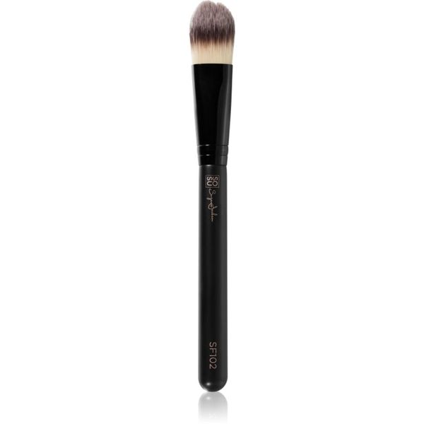 SOSU Cosmetics SOSU Cosmetics Brush Foundation плоска четка за грим Sf102 1 бр.