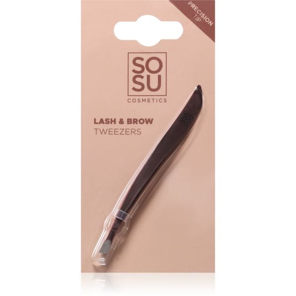 SOSU Cosmetics SOSU Cosmetics Lash and Brow Tweezers пинсета за вежди 1 бр.
