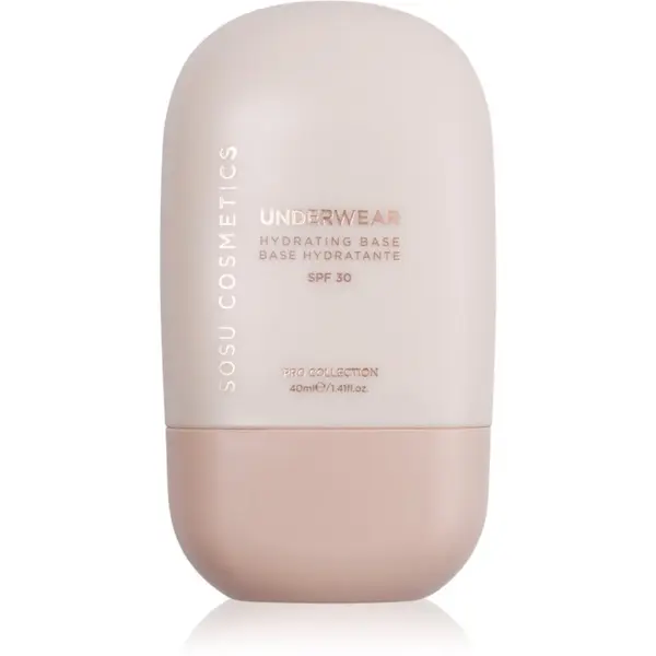 SOSU Cosmetics SOSU Cosmetics Underwear Hydrating Base основа с хидратиращ ефект SPF 30 40 мл.