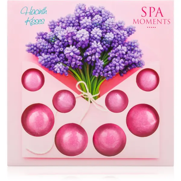 Spa Moments Spa Moments Hiacinth Kisses бластър за вана