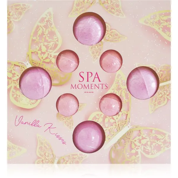 Spa Moments Spa Moments Vanilla Kisses бластър за вана