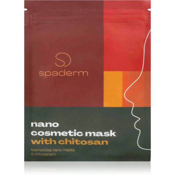 Spaderm Spaderm Nano Cosmetic Mask with Chitosan подмладяваща маска 1 бр.