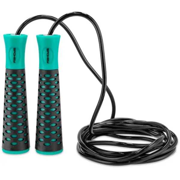 Spokey Spokey Candy Rope въже за скачане Black & Green 300 см