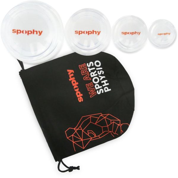 Spophy Spophy Cupping Set комплект силиконови вендузи 4 бр.